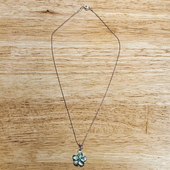 Plumeria Pendant Necklace - Picture 4 of 6